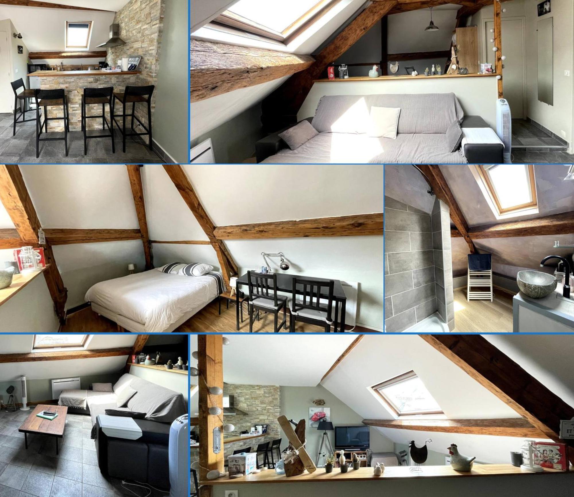 Grand Studio Bayeux: Cozy 3-Star in Historic Center Exterior photo